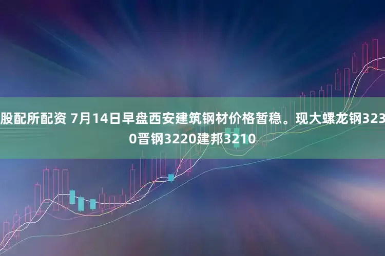 股配所配资 7月14日早盘西安建筑钢材价格暂稳。现大螺龙钢3230晋钢3220建邦3210